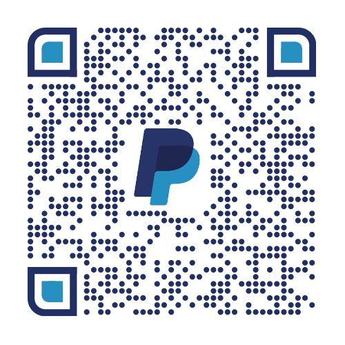 QR-Code zur PayPal-Spendenseite des Kulturerbehafen Dierhagen